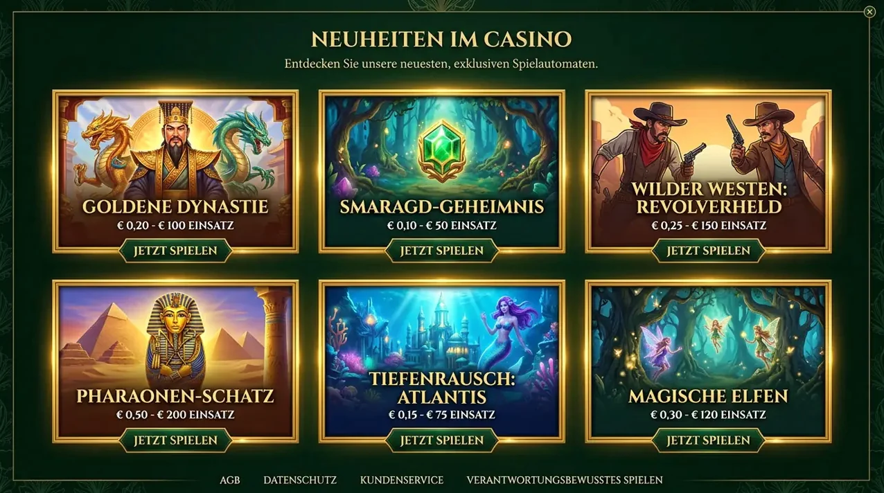 Neue Spiele & Crash Games — Auswahl bei Maxbet